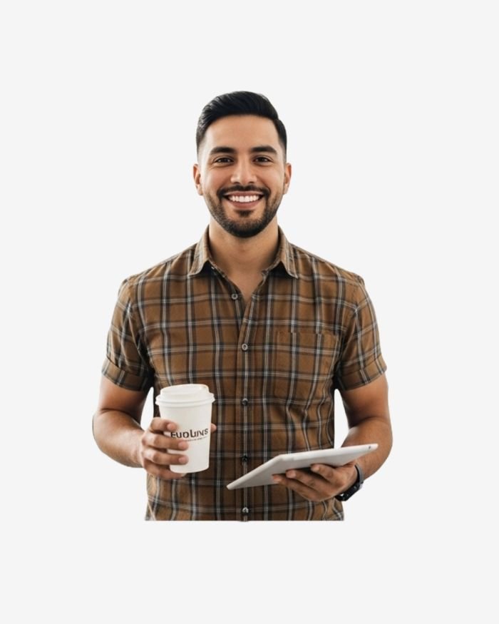 Camisa a Cuadros para Hombre