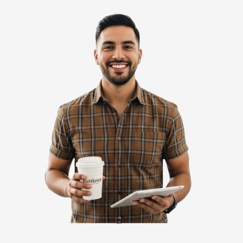 Camisa a Cuadros para Hombre